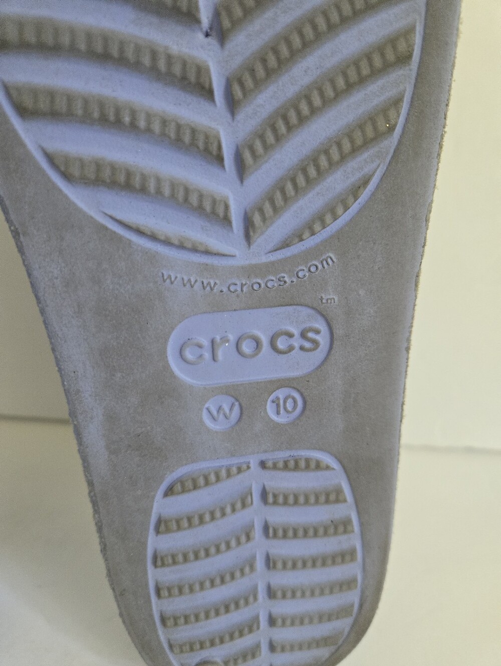 Crocs Classic Platform Slides Sandals Glitter Size 10 - Picture 12 of 14